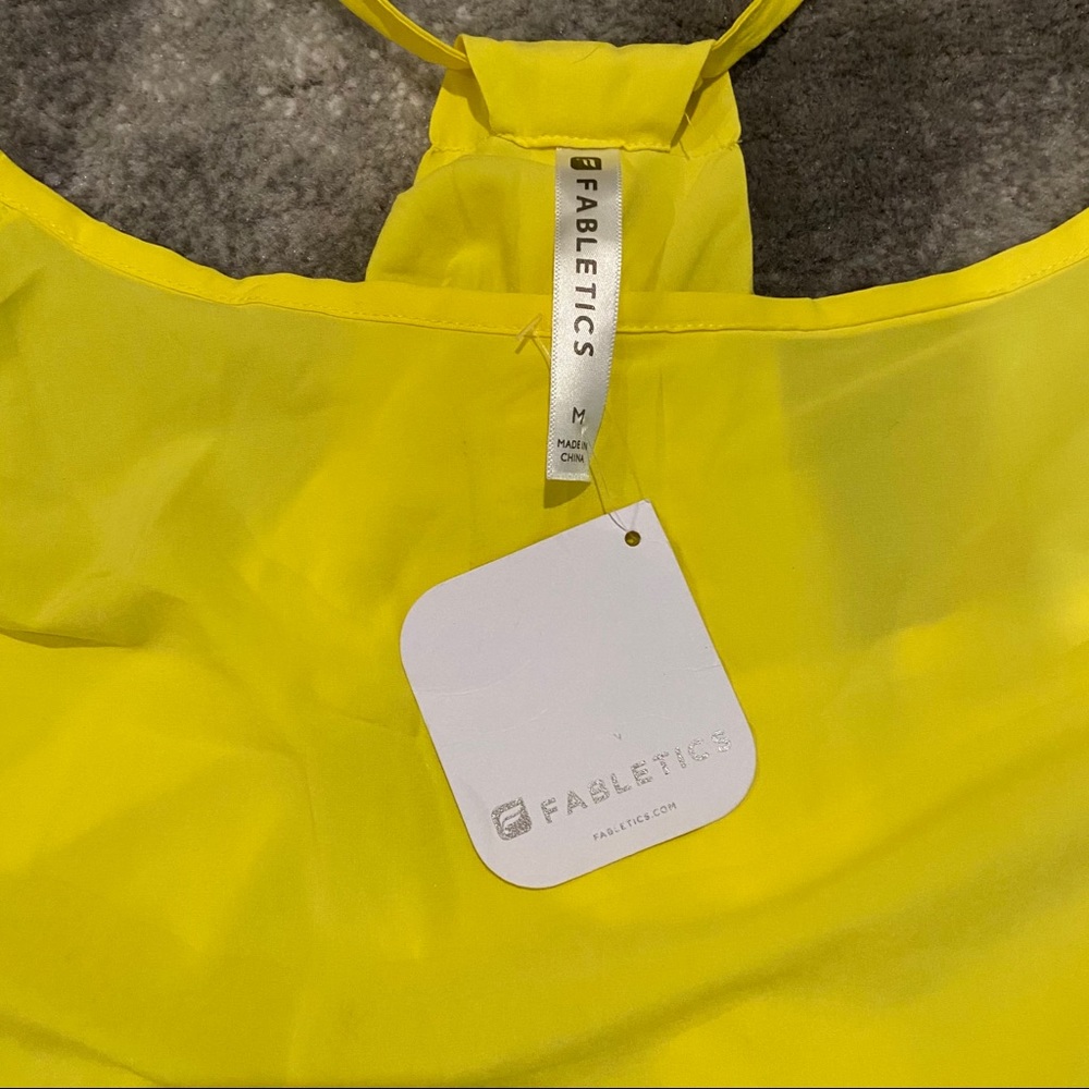 Yellow Fabletics Neema Romper - Picture 5 of 9
